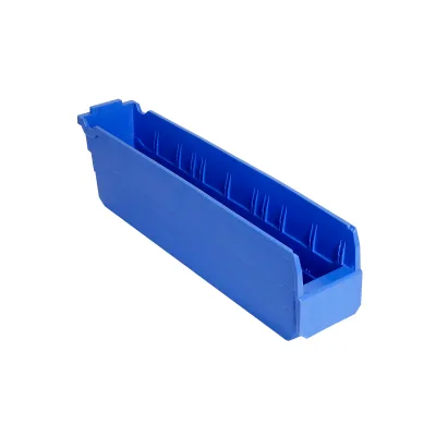 Stackable Shelfull Bins with Detachable Dividers for Warehouses Assembly Stations and Industrial Parts Applications