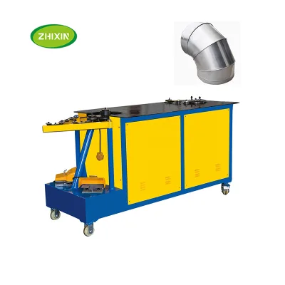 Cheap Price Stainless Steel Elbow Cold Forming Machine Round Duct Downspout Elbow Machine Manufacturer