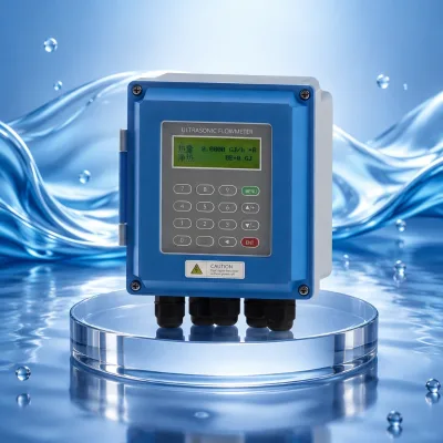 Yheng Non-Invasive and Easy Install Ultrasonic Flow Meter with SD Card Data Logger Optional
