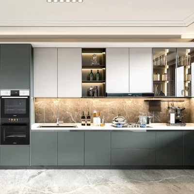 High Technical Customized Stainless Steel Kitchen Cabinet Modular Kitchen Cabinets