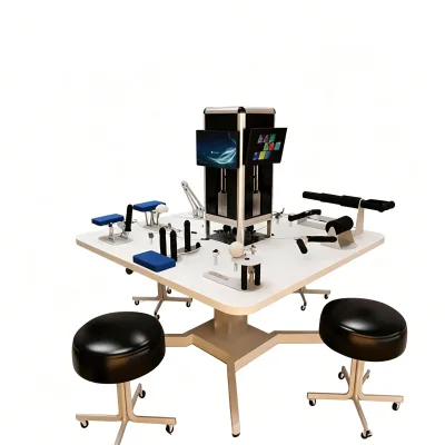 LCD Multi Hand Exercise Table for Stroke Recovery Upper Limb Training | Adjustable Durable Hand Rehabilitation Physical Clinic