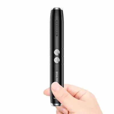 T8 Portable RF Signal Detector Multifunctional Anti-Spy Hidden Camera Detector Five Levels Sensitivity Home Office Hotel Travel