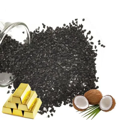 Gold Extraction Gold Adsorption Activated Carbon High Quality Coconut Shell Activated Carbon Gold Carbon