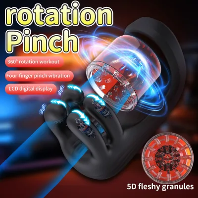 Automatic Male Sucking Masturbator 10 Rotating Modes Telescopic Function Aircraft Cup Portable Sex Toy Men Adult dropshipping