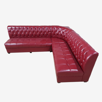 Hot selling night club furniture sofa seating night club sofa red seating booth
