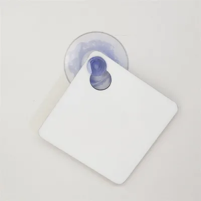 Sublimation Blank Square MDF Warning Signs Car Safety Removable Car Stickers with Suction Cups
