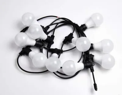 Gold Supplier High Quality Outdoor Waterproof Connector Festival Patio Party LED Festoon String Lights for Made in China