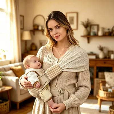 Lightweight Cotton Baby Sling Carrier Natural Fabric for All-Day Comfort Customizable Wrap Baby Carrier Sling