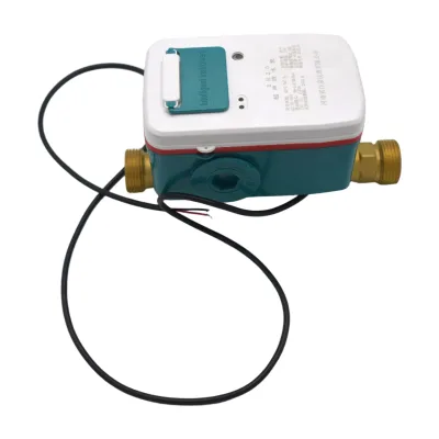 Stable Signal Brass NB Smart Water Meter, Built-In Remote Shutoff Valve for Remote Rural Water Supply Pipelines