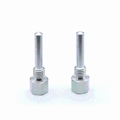 Customizable 1/2\" BSP G Thread Thermowell in Stainless Steel 304 for M22 20 Temperature Sensor Dropshipping
