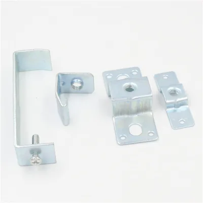 Custom L Type Bracket Sheet Metal Stamping Parts Adjustable Bending Shelf Carbon Steel Right Angle Bracket Factory Anchors