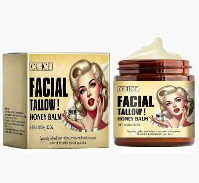 OUHOE Natural Face Whitening Cream with Honey-Hydrating Nourishing Korea Cosmetics for Women Day Use for Face & Body