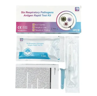 Hot Sale 10 in 1 Respiratory Combo Self Test Kit FluA&B RSV ADV MP HMPV PIV1/3 PIV2 CP Antigen Rapid Test Price