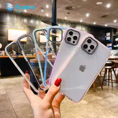 IExplore High clear 1.5mm TPU+PC+Color TPE Customized logo Camera Ring case Phone case for iPhone 16 Pro Max Huawei Mate 60 Pro