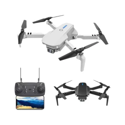 E88 drone with dual camera remote control mini quadcopter application control beginner FPV drone