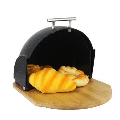 Hot Selling Household Vintage Bread Box Storage Bin Stainless Steel Kitchen Bread Containers
