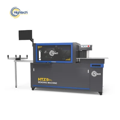 Hightech HTZ5 Automatic 20mm Channel Bender Motor Corporate Signs Making Trimcap Strip Letter Machine High Productivity