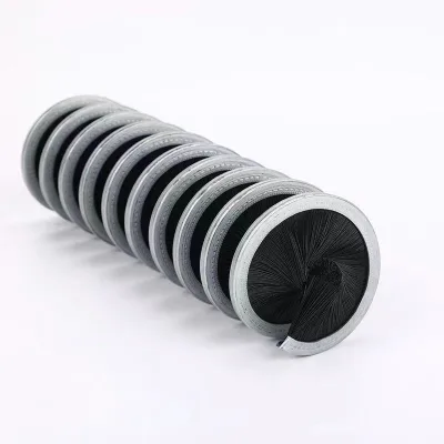 Sprial Rotary Inward Cleaning Inside Ring Inner 360 Degree Coil Brush for Cleaning Rope