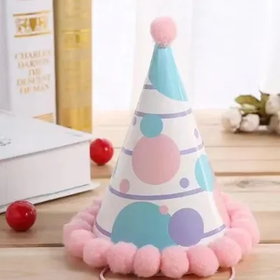 Lovely first birthday gift cake hat holiday party paper supplies wholesale