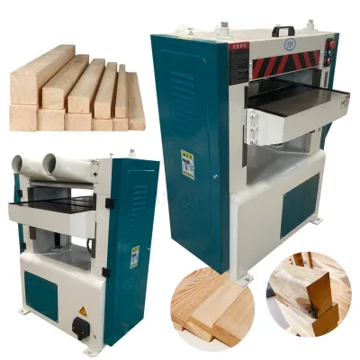 Commercial Single Side Planer Machine Wooden Chopper Board Professional Wood Thicknesser