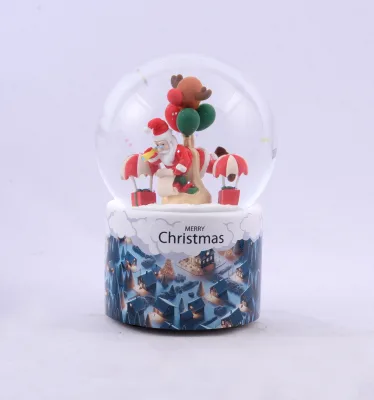 150MM Santa Claus Giving Gifts Snow Globe for Christmas
