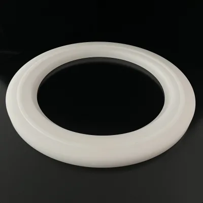 EAST Customized Heat Resistant Polished Silica Rings Opaque Glass Fused Quartz Ring