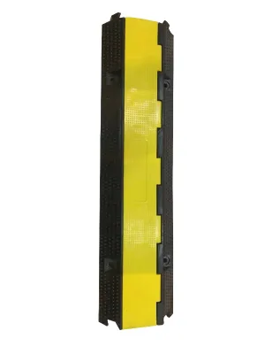 1650*150*100 mm Rubber Cable Protector Factory Wholesale High Quality Intensity Durable Reflective Outdoor Parking