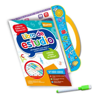 Kids Learning Toy English Spanish Bilingual Sound Books for Children 3 to 6 Years Old