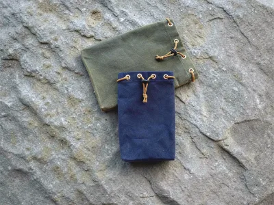 Custom Canvas Dice case Game Dice Bag Wholesale DND Leather Dice Bag