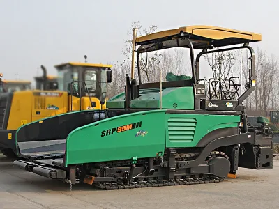 Asphalt Concrete Paver SRP95M 350mm Max Laying Thickness Crawler Bitumen Spreader for Hot Sale