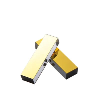 New Arrival Gold-Plated Exterior Reflector Mirror Customizable OEM Precision Application Mirror