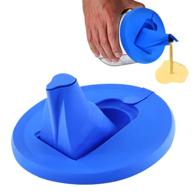 17cm 1-gallon Paint Can Lid with Pour Spout New Paint Can Lid