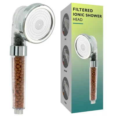 Premium Filtered Shower Head Water Save Plastic Body Faucet Filter Shower Head Stainless Steel Shower Head With Filter