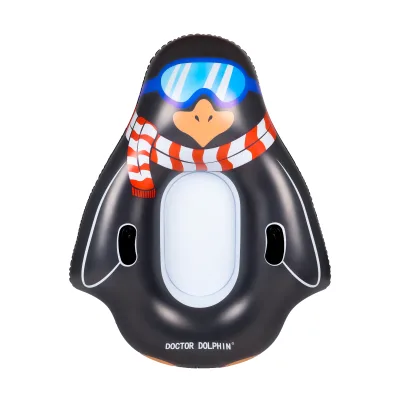 PVC Inflatable Snow Tube Sled Winter Outdoor Sports Push Winter Wholesale Sledding Snow Sled