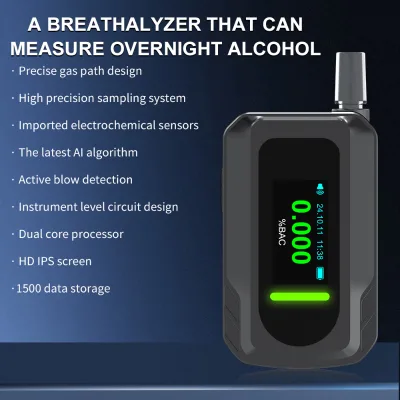 High precision breath alcohol test device Popular model RoHS compliant} Traffic road inspection Car mounted