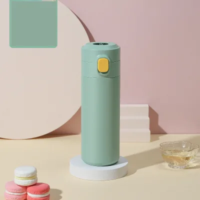 HongTai Drinkware Easy Lock Vacuum Flask with LED Display Digital Water Bottle for Baby Milk Powder