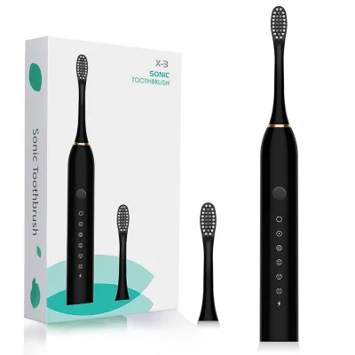 New Arrival Portable Sonic Electric Toothbrush Rechargeable Waterproof IPX7 Adult Rechargeable Electric Toothbrush