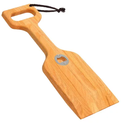 2019 Wooden Grill Scraper Natural Wood BBQ Grill Cleaner