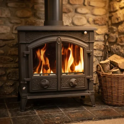 Bestfire CL-H14 14kw Modern Cast Iron Wood Stove-Best Sale Good Performance App-Controlled From Jiangsu