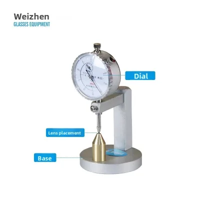 Weizhen Optometry Testing Instrument WZ-JP5B Lens Thickness Gauge 001 mm Accuracy Round-Head Mechanical Thickness Caliper