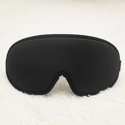 New Design 24*10.5*2cm Double Side Spandex Stock Lot 3D Blindfold Custom Sleep Eye Mask Eyeshade for Rest