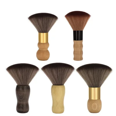 FF6058 Wood Handle Synthetic Bristles Shave Brush Hair Salon Tool Father's Day Men's Shave Gift Mens Shaving Brush