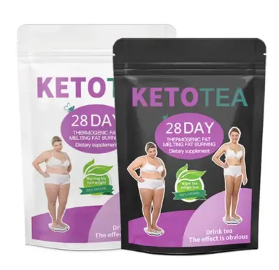 Private Label OEM ODM Healthy Weight Products KETO Tea 28days Chinese Herbal 28 Day Morning Night Keto Detox Skinny Tea