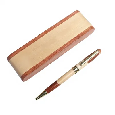 Creative Maple Fountain Pen Signature Pen Wood Collage Gift Set Travel Commemorative Celebration Gift Wooden Pen China Wooden