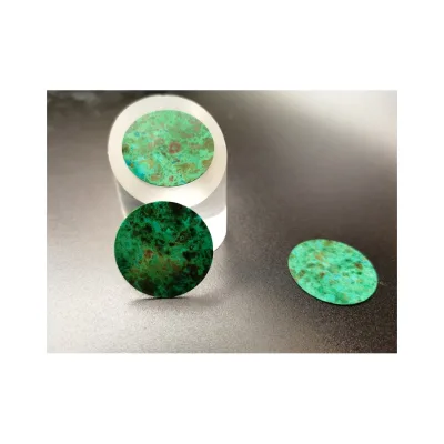 Custom Natural Color Phoenix Stone Watch Accessories Blank Mirror Dials