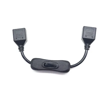 High Quality RJ12 Female to Female Switch-Enabled Cable Connector for Seamless Connectivity