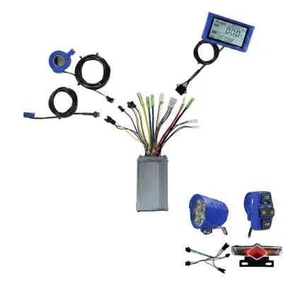 China E-bike Lithium Battery Conversion Kit 48V LCD Display IP65 Waterproof for Electric Bicycle