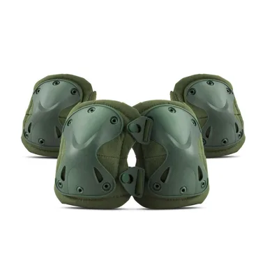 4pcs Outdoor Knee Protector Tactical Knee Elbow Pad Support Outdoor Sport Hunting Skating Safety Gear Knee Guard Elbow Shell