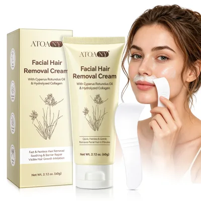 ATOANY Wholesale Painless Soothing Natural Herbal Women Facial Hair Removal Cream for Leg Underarm Bikini Intimate Area