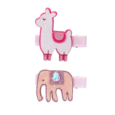 Europe and the United States popular cartoon children simple cute sweet explosive super fairy elephant animal hair clip